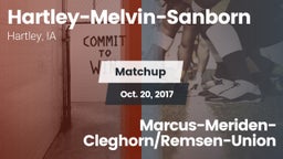 Matchup: Hartley-Melvin-Sanbo vs. Marcus-Meriden-Cleghorn/Remsen-Union 2017