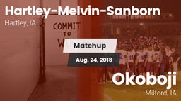 Matchup: Hartley-Melvin-Sanbo vs. Okoboji  2018