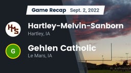 Recap: Hartley-Melvin-Sanborn  vs. Gehlen Catholic  2022
