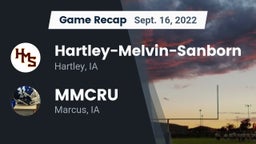 Recap: Hartley-Melvin-Sanborn  vs. MMCRU  2022