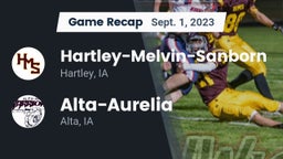 Recap: Hartley-Melvin-Sanborn  vs. Alta-Aurelia  2023