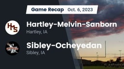 Recap: Hartley-Melvin-Sanborn  vs. Sibley-Ocheyedan 2023