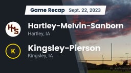 Recap: Hartley-Melvin-Sanborn  vs. Kingsley-Pierson  2023