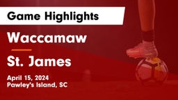 Waccamaw  vs St. James  Game Highlights - April 15, 2024