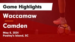 Waccamaw  vs Camden  Game Highlights - May 8, 2024