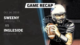 Recap: Sweeny  vs. Ingleside  2016