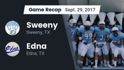 Recap: Sweeny  vs. Edna  2017