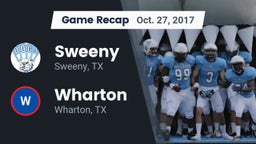 Recap: Sweeny  vs. Wharton  2017