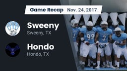 Recap: Sweeny  vs. Hondo  2017