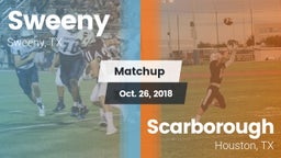 Matchup: Sweeny  vs. Scarborough  2018