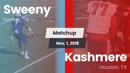 Matchup: Sweeny  vs. Kashmere  2018