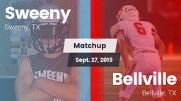 Matchup: Sweeny  vs. Bellville  2019