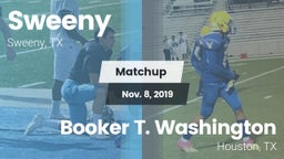 Matchup: Sweeny  vs. Booker T. Washington  2019