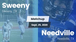 Matchup: Sweeny  vs. Needville  2020