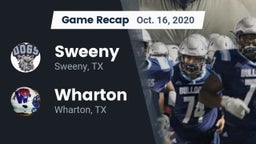 Recap: Sweeny  vs. Wharton  2020