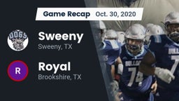 Recap: Sweeny  vs. Royal  2020