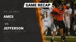 Recap: Ames  vs. Jefferson  2015