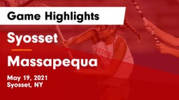 Syosset  vs Massapequa  Game Highlights - May 19, 2021