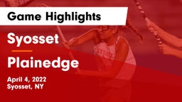 Syosset  vs Plainedge  Game Highlights - April 4, 2022