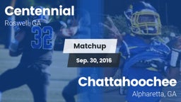 Matchup: Centennial High vs. Chattahoochee  2015