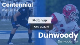 Matchup: Centennial High vs. Dunwoody  2016