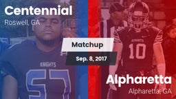 Matchup: Centennial High vs. Alpharetta  2017