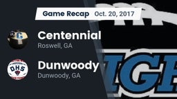 Recap: Centennial  vs. Dunwoody  2017