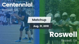 Matchup: Centennial High vs. Roswell  2018