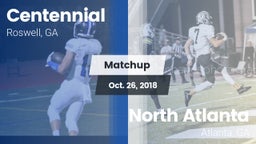 Matchup: Centennial High vs. North Atlanta  2018