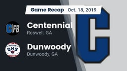 Recap: Centennial  vs. Dunwoody  2019