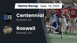 Recap: Centennial  vs. Roswell  2020