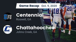 Recap: Centennial  vs. Chattahoochee  2020