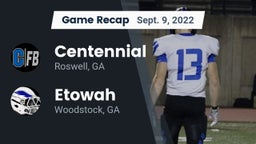 Recap: Centennial  vs. Etowah  2022