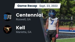 Recap: Centennial  vs. Kell  2022