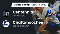 Recap: Centennial  vs. Chattahoochee  2022