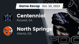 Recap: Centennial  vs. North Springs  2023