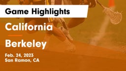 California  vs Berkeley  Game Highlights - Feb. 24, 2023