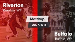 Matchup: Riverton  vs. Buffalo  2016