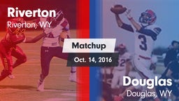 Matchup: Riverton  vs. Douglas  2016