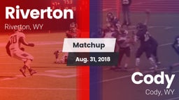 Matchup: Riverton  vs. Cody  2018