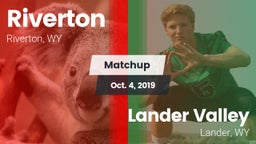 Matchup: Riverton  vs. Lander Valley  2019