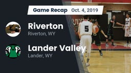 Recap: Riverton  vs. Lander Valley  2019