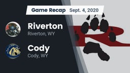 Recap: Riverton  vs. Cody  2020