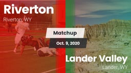 Matchup: Riverton  vs. Lander Valley  2020