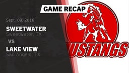 Recap: Sweetwater  vs. Lake View  2016