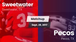 Matchup: Sweetwater High vs. Pecos  2017