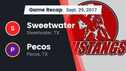 Recap: Sweetwater  vs. Pecos  2017