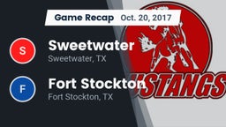 Recap: Sweetwater  vs. Fort Stockton  2017