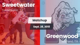 Matchup: Sweetwater High vs. Greenwood   2018