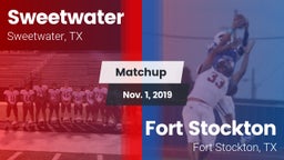 Matchup: Sweetwater High vs. Fort Stockton  2019